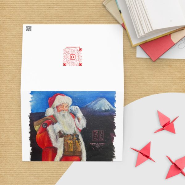 Pilot Santa Holiday Card